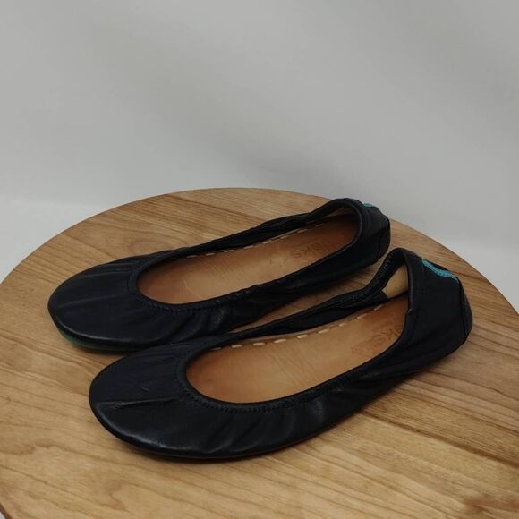 Tieks by Gavrieli Black Leather Ballet Flats- Womens- Size 7 - Picture 10 of 12